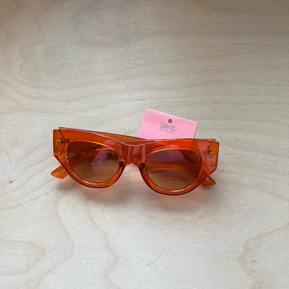 Victor Glemaud X Target orange  sunglasses